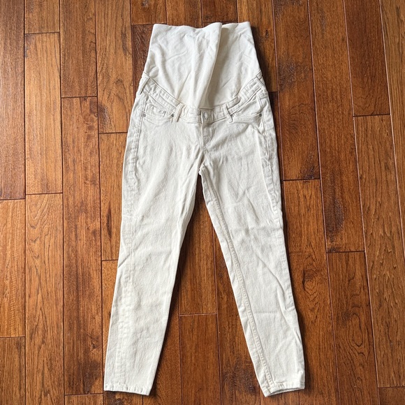 H&M Denim - H&M Cream Skinny Jeans for Women